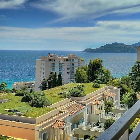 Apartment Immogroom - Sea View - Pool - Terrace - Parking - Wifi - Ac